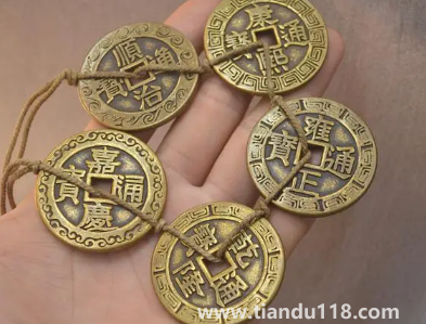 五帝錢(qián)化大門(mén)煞怎么放3