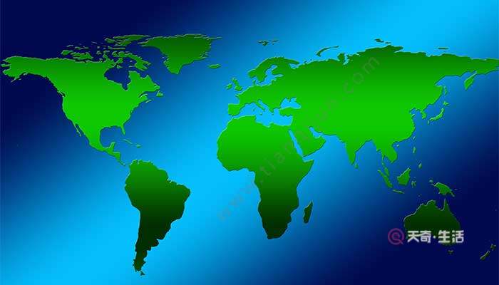 七大洲四大洋分別指什么